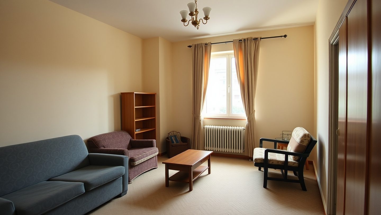 Kiadó erkély nélküli lakás Debrecen belvárosában — Debrecen