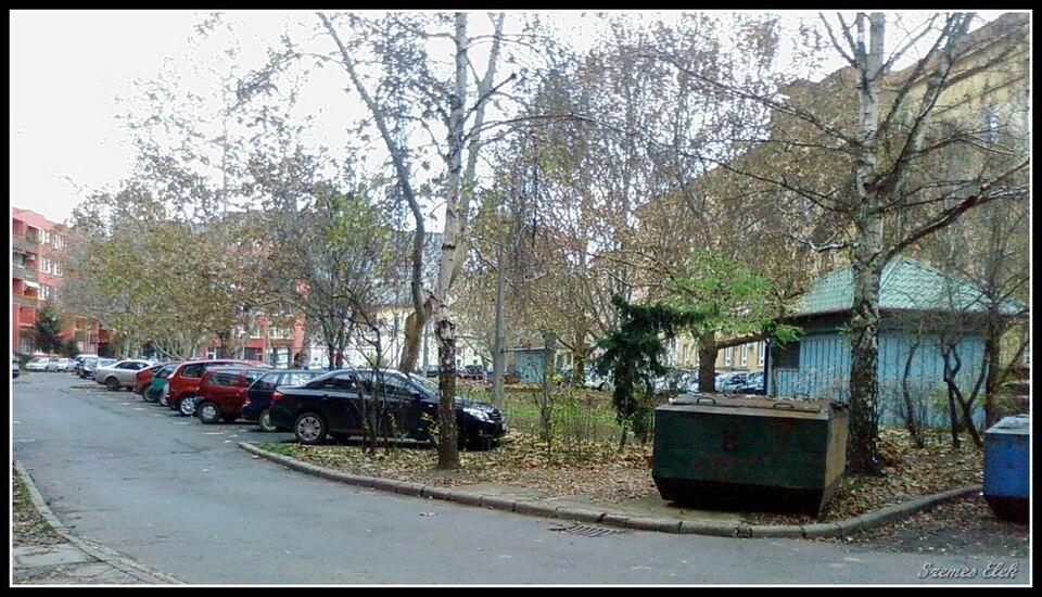 Nyíregyháza — belvárosi panoráma